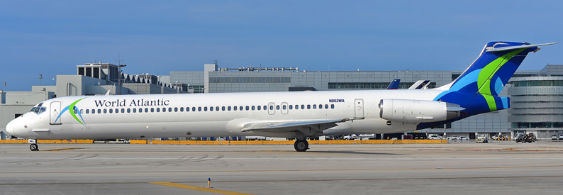 Florida's World Atlantic Airways leasing an MD-83