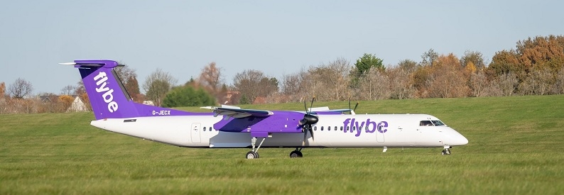 UK's flybe. takes first Dash 8-Q400 for restart