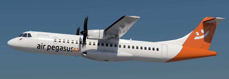 Illustration of Air Pegasus ATR72-500