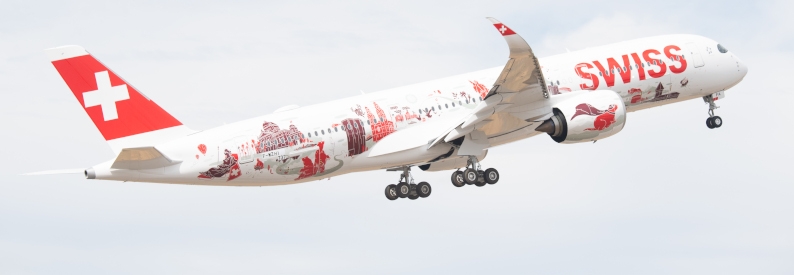 Swiss takes delivery of its first A350-900