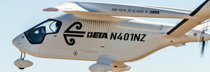 Air New Zealand reveals demonstrator BETA ALIA CX300