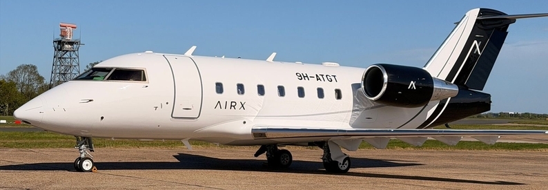Malta's AirX Challenger 604 enters service, mulls growth