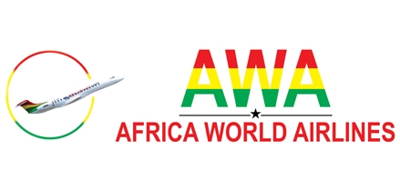 Logo of Africa World Airlines