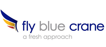 Logo of Fly Blue Crane