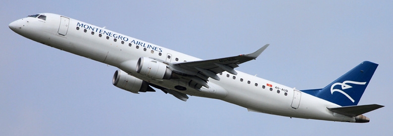 Montenegro Airlines Embraer 190-200