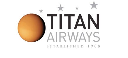 Logo of Titan Airways