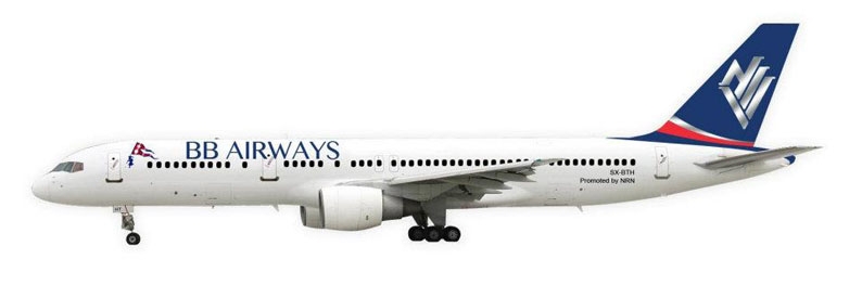 Nepal's BB Airways sells off only B757 for part-out