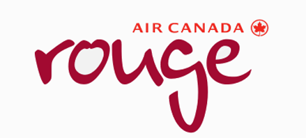 Logo of Air Canada rouge