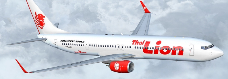 Illustration of Thai Lion Air Boeing 737-900