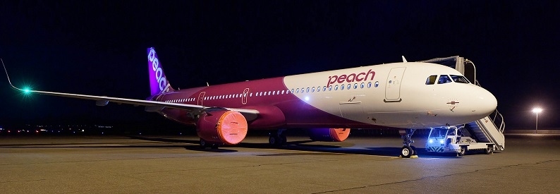 Illustration of Peach Aviation Airbus A321-200N