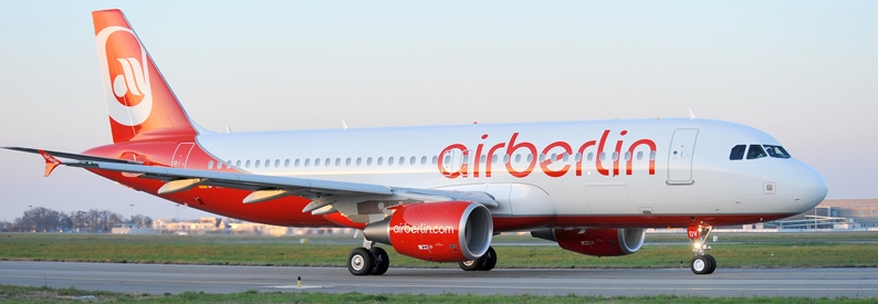 airberlin group to default on majority of €1bn debt