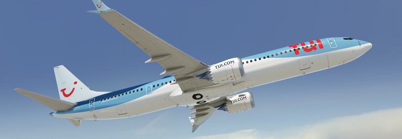 Illustration of TUI fly Boeing 737-10