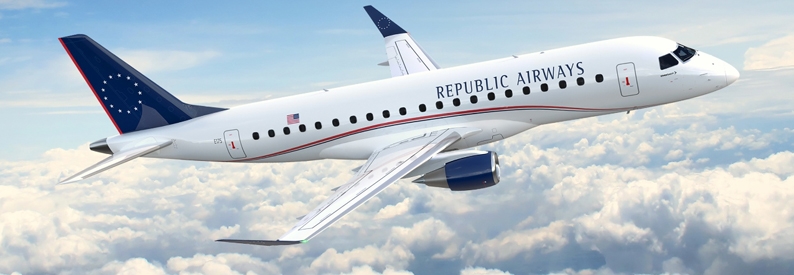 Illustration of Republic Airways Embraer E175
