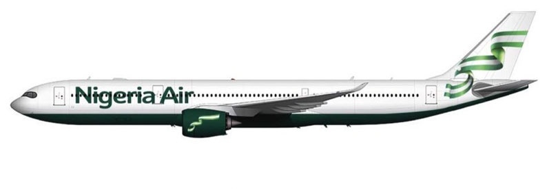 Illustration of Nigeria Air Airbus A330-900N