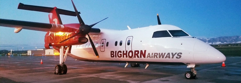 Wyoming's Bighorn Airways takes maiden DHC-8-100