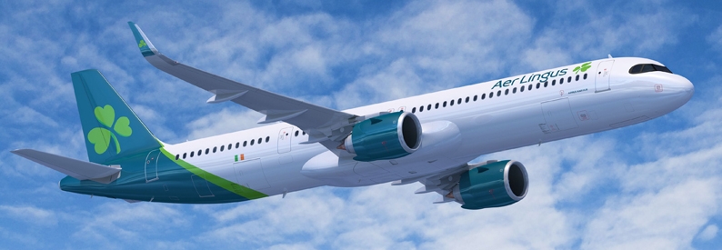 Illustration of Aer Lingus Airbus A321-200NXLR