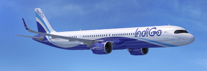 Illustration of IndiGo Airlines Airbus A321-200NXLR