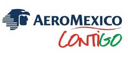 Logo of Aeroméxico Contigo