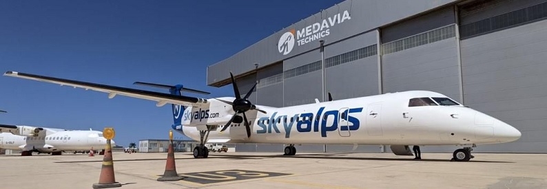 Sky Alps to add Dash 8s, wet-leases one to AeroItalia
