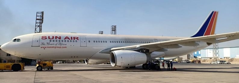 Ajwaa Airlines (Sun Air Sudan livery) A330-200