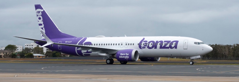 Australian CAA okays Bonza's MAX 8 wet-lease plans