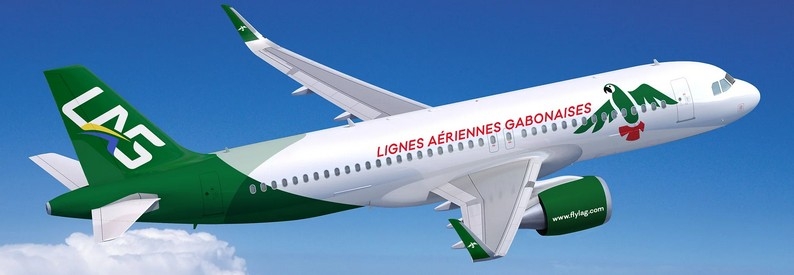 Lignes Aériennes Gabonaises A320 Rendering