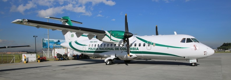 Policía Nacional Colombiana adds first ATR42-500
