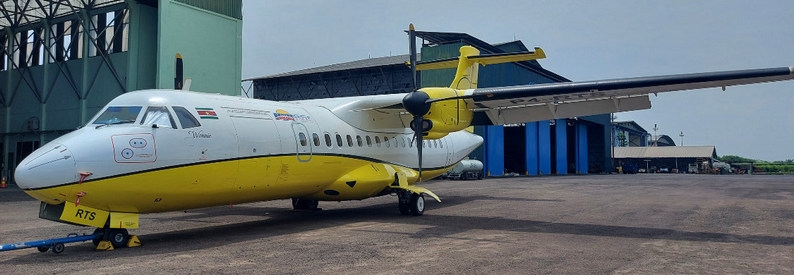 Suriname's Badjas Airlines adds first aircraft, an ATR42