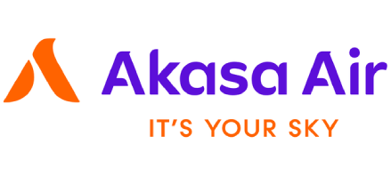 Logo of Akasa Air
