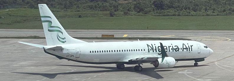 Ethiopian Airlines (Nigeria Air livery) B737-800