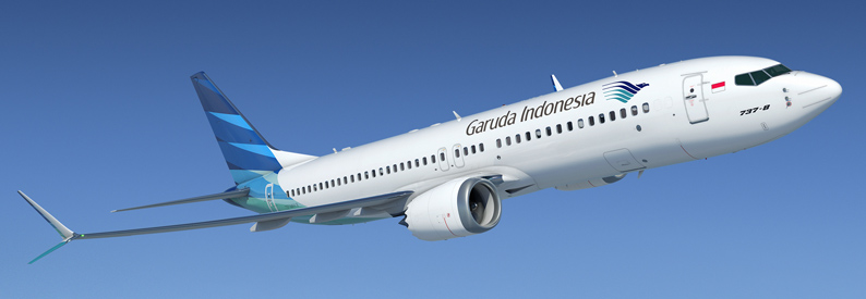 IlustraciÃ³n de Garuda Indonesia Boeing 737-8
