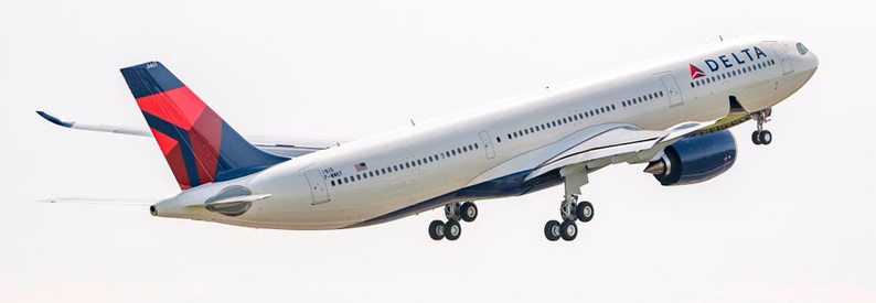 Illustration of Delta Air Lines Airbus A330-900N