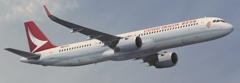 Illustration of Cathay Dragon Airbus A321-200N