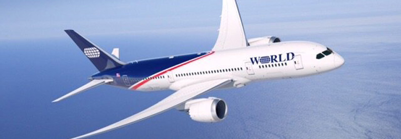 Illustration of World Airways Boeing 787-8