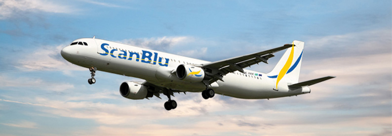 Illustration of ScanBlu Airlines Airbus A321-200