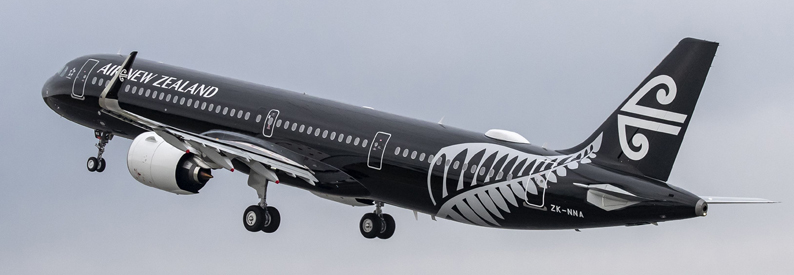 Illustration of Air New Zealand Airbus A321-200N