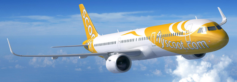 Illustration of Scoot Airbus A321-200N