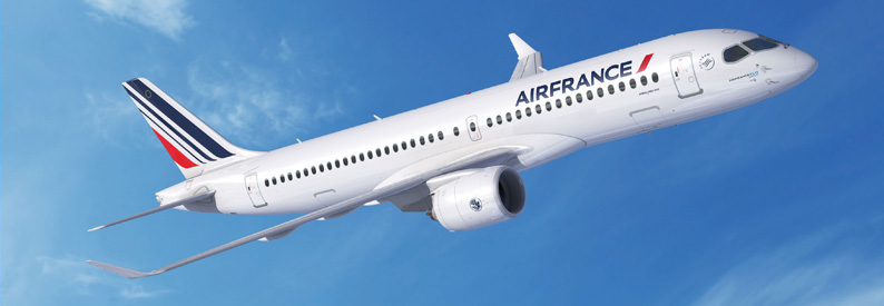 Illustration of Air France Airbus A220-300